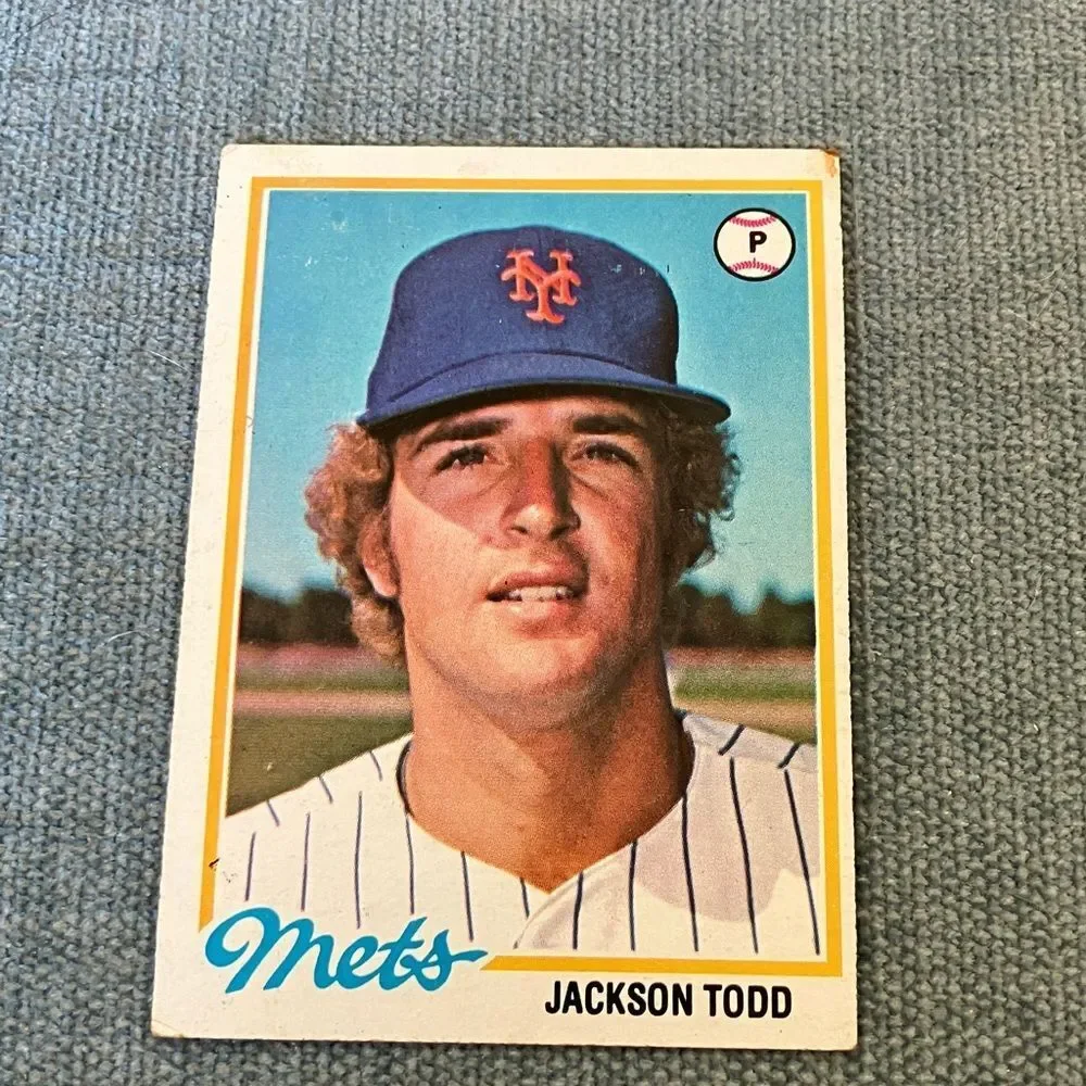 1978 Topps New York Mets Baseball Card Trading Card